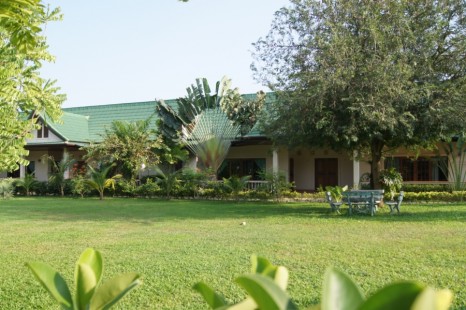 Bungalows have been split in two similar size of rooms